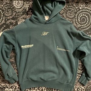 Bershka Dark Teal Hoodie